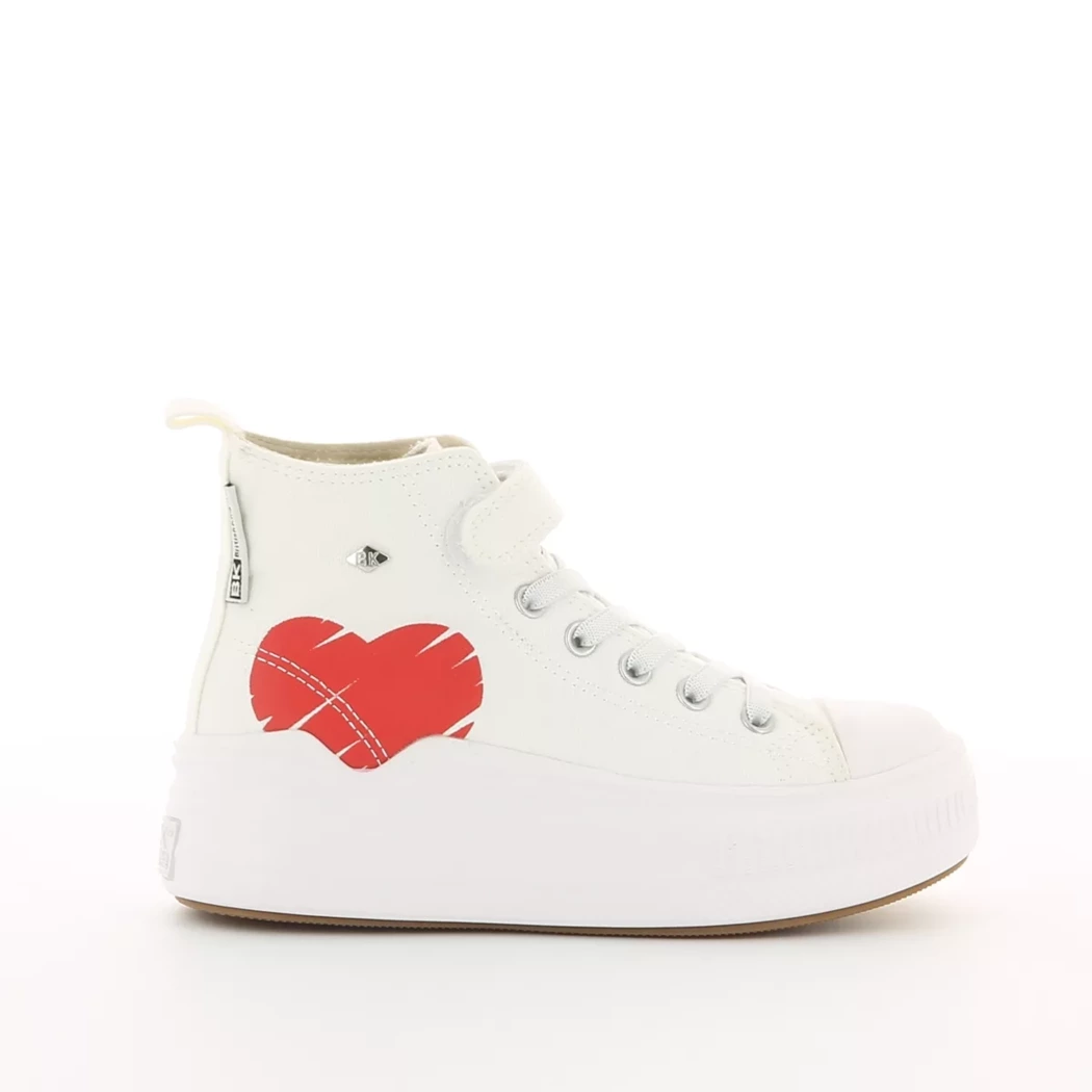 Image (2) de la chaussures British Knights - Baskets Blanc en Textile Image (2) de la chaussures British Knights - Baskets Blanc en Textile