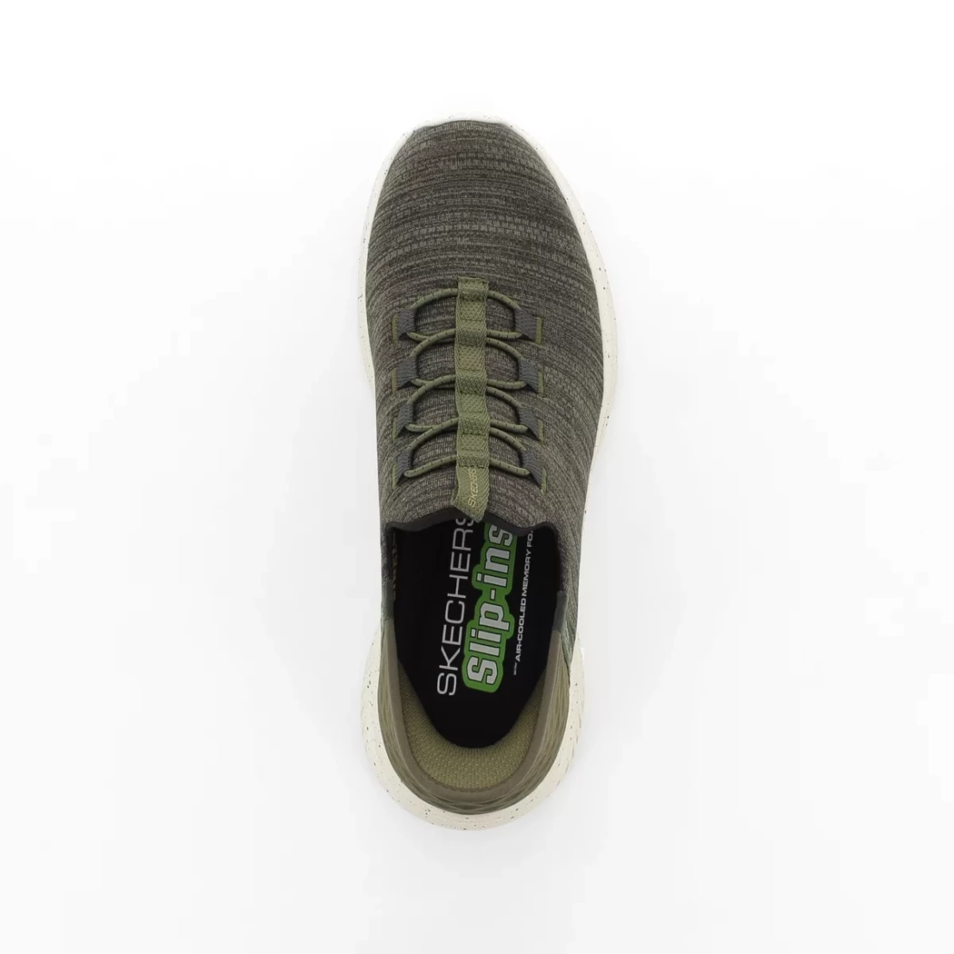 Image (6) de la chaussures Skechers - Baskets Vert en Nylon