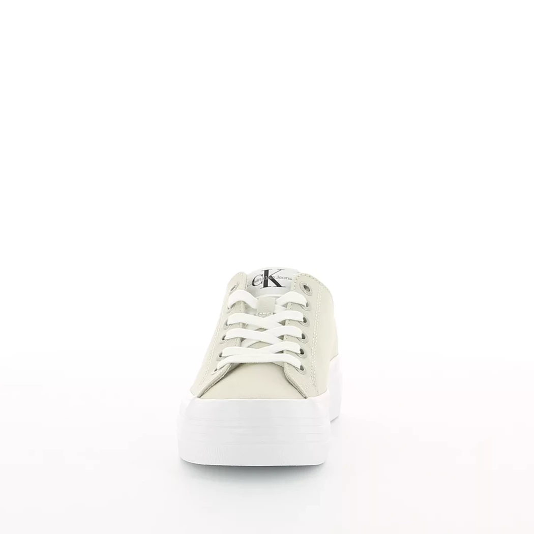 Image (5) de la chaussures Calvin Klein - Baskets Beige en Textile