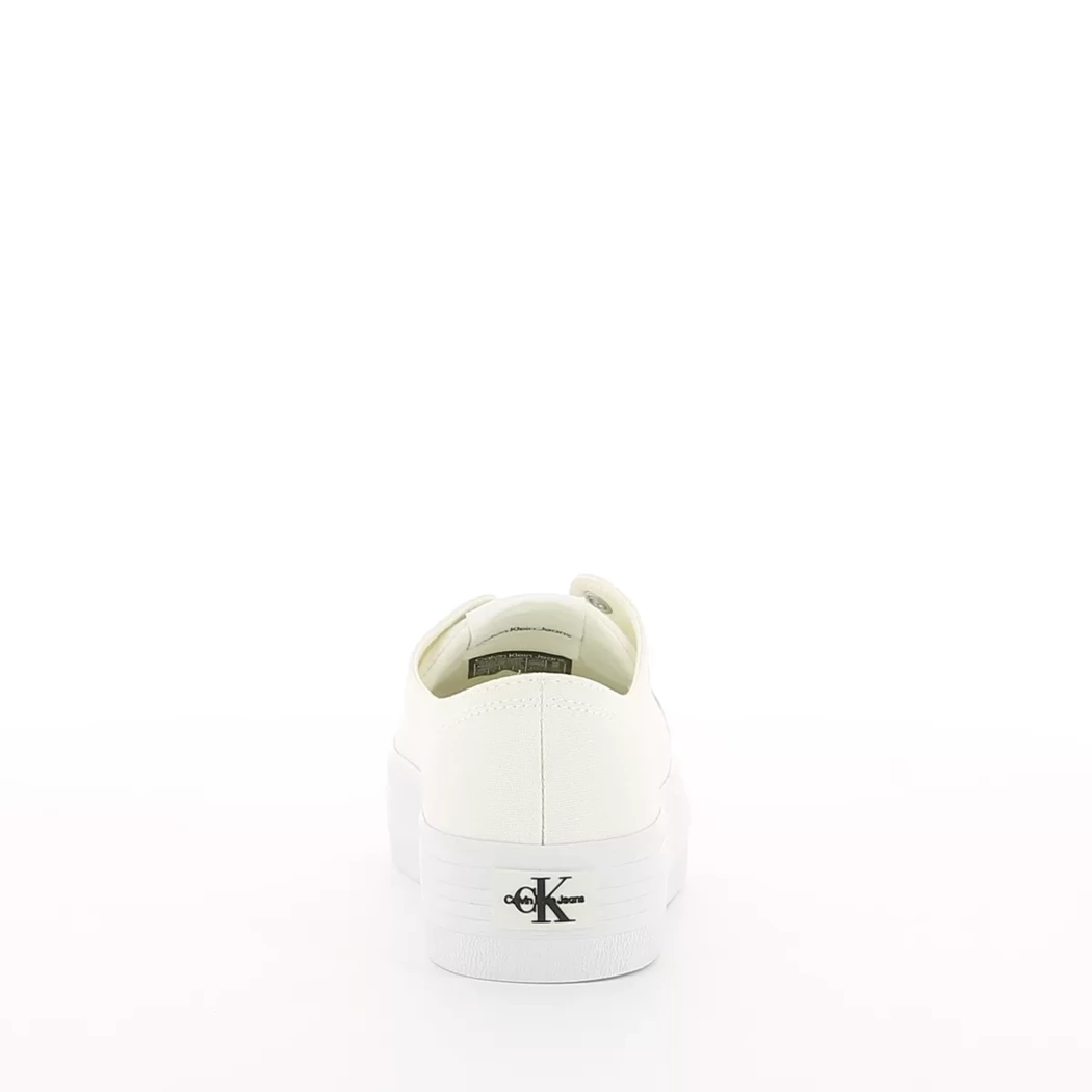 Image (3) de la chaussures Calvin Klein - Baskets Blanc en Textile