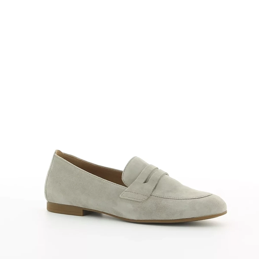 Image (1) de la chaussures Gabor - Mocassins Taupe en Cuir nubuck