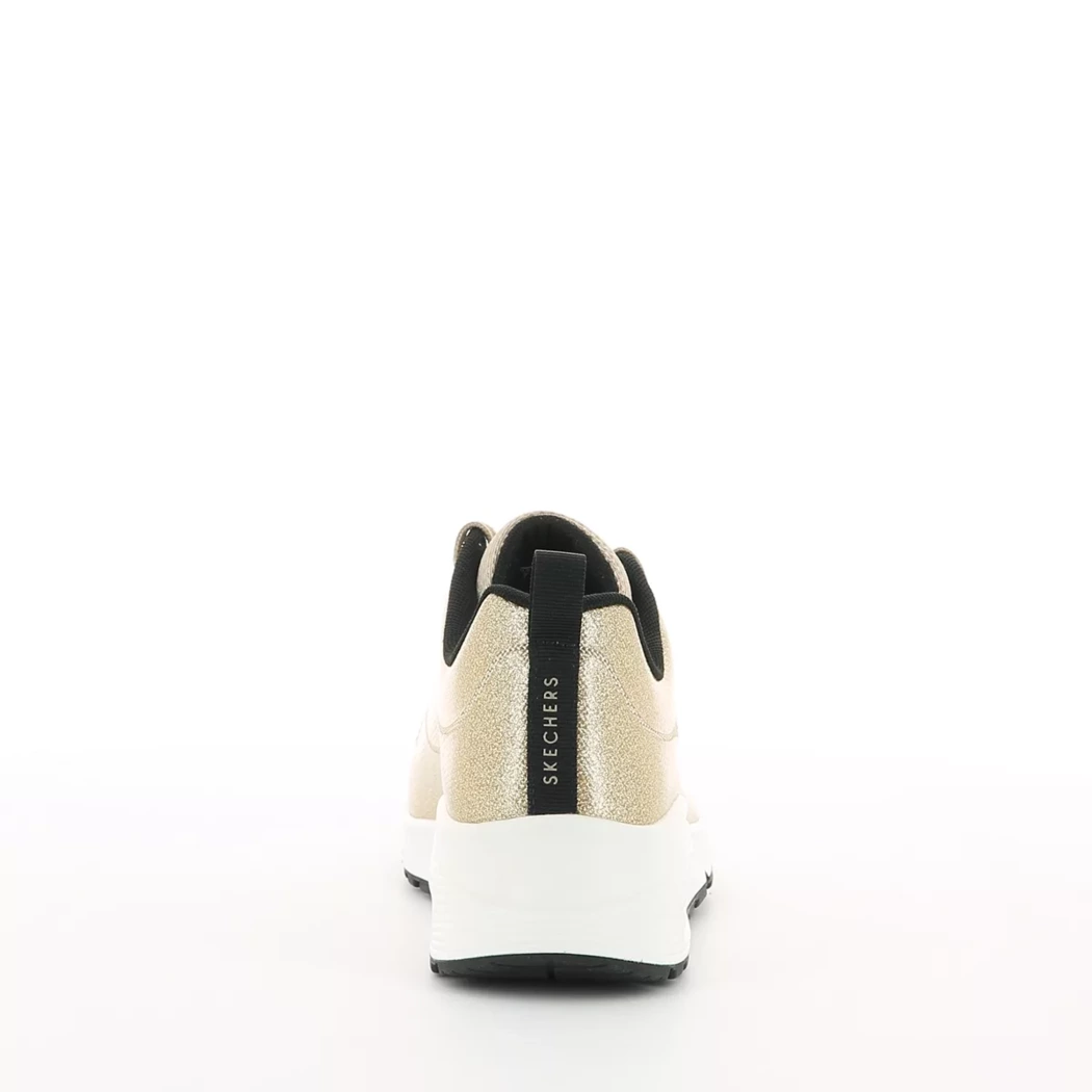 Image (3) de la chaussures Skechers - Baskets Or / Bronze / Platine en Cuir synthétique