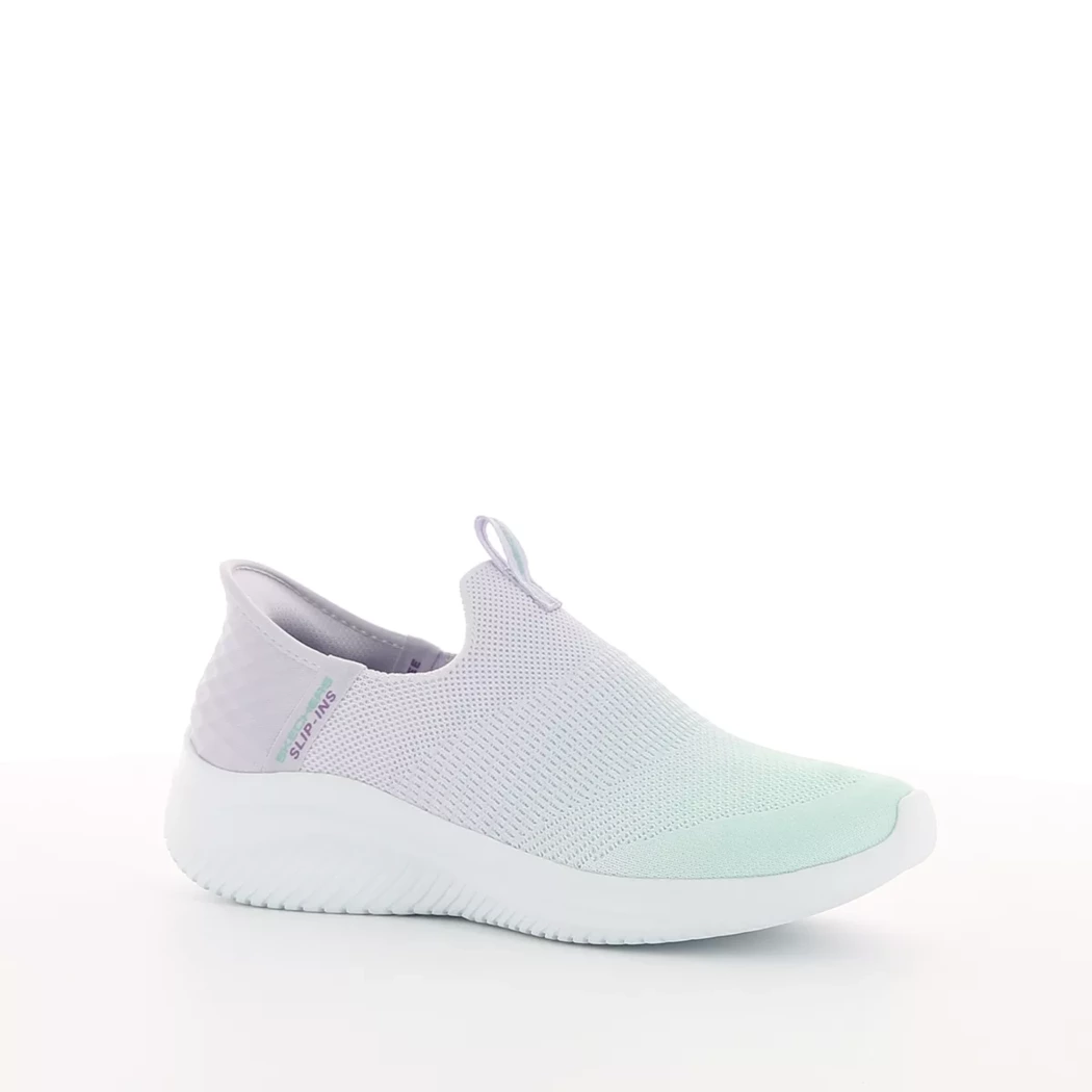 Image (1) de la chaussures Skechers - Baskets Violet / Lilas en Textile