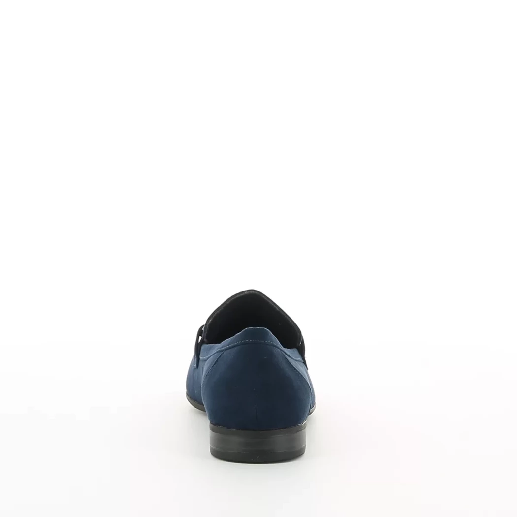 Image (3) de la chaussures Marco Tozzi - Mocassins Bleu en Cuir synthétique