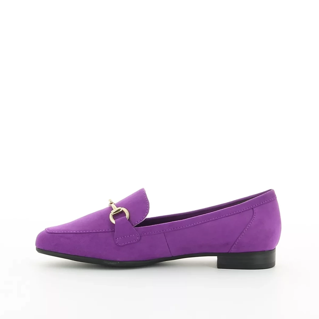 Image (4) de la chaussures Marco Tozzi - Mocassins Violet / Lilas en Cuir synthétique