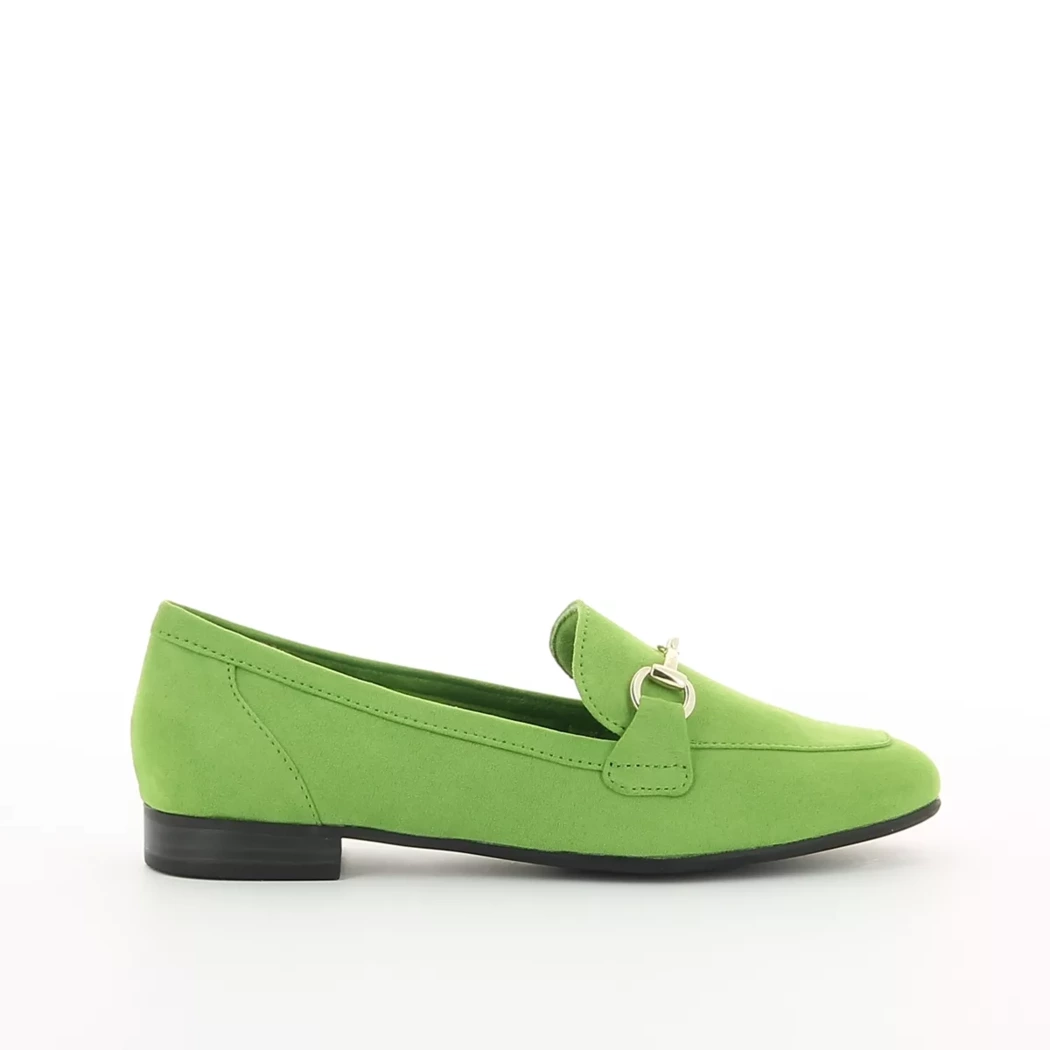 Image (2) de la chaussures Marco Tozzi - Mocassins Vert en Cuir synthétique