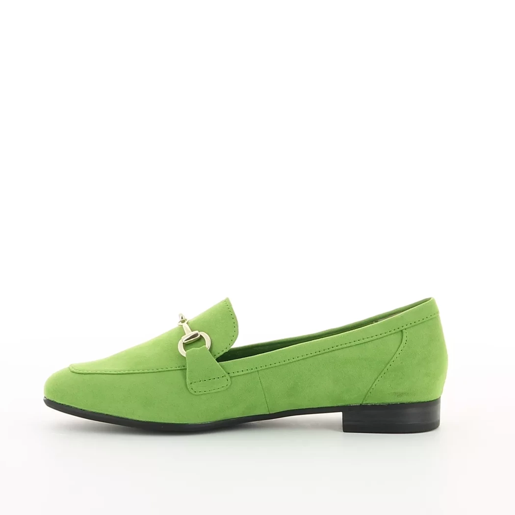 Image (4) de la chaussures Marco Tozzi - Mocassins Vert en Cuir synthétique