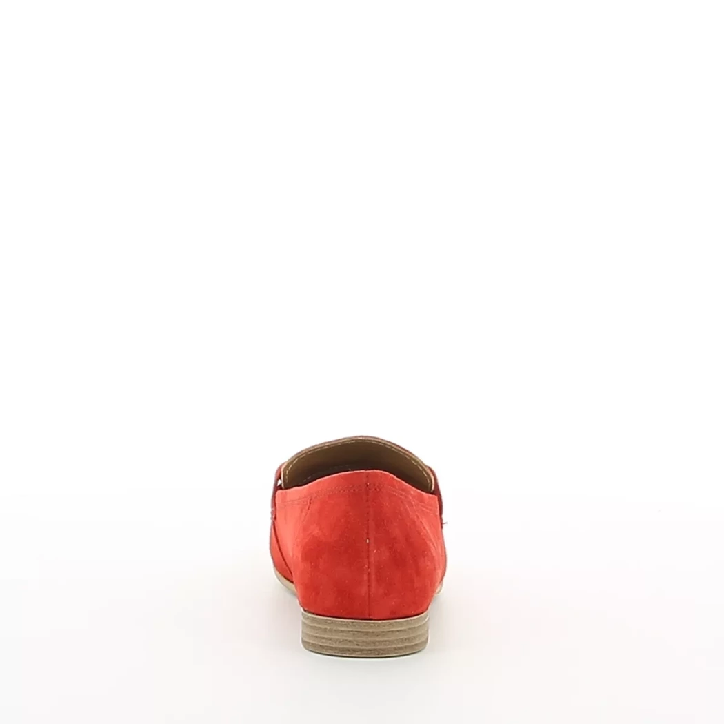 Image (3) de la chaussures Tamaris - Mocassins Rouge en Cuir nubuck