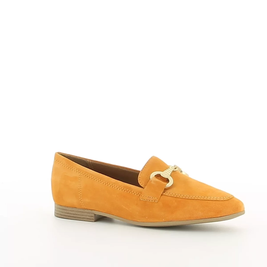 Image (1) de la chaussures Tamaris - Mocassins Orange en Cuir nubuck