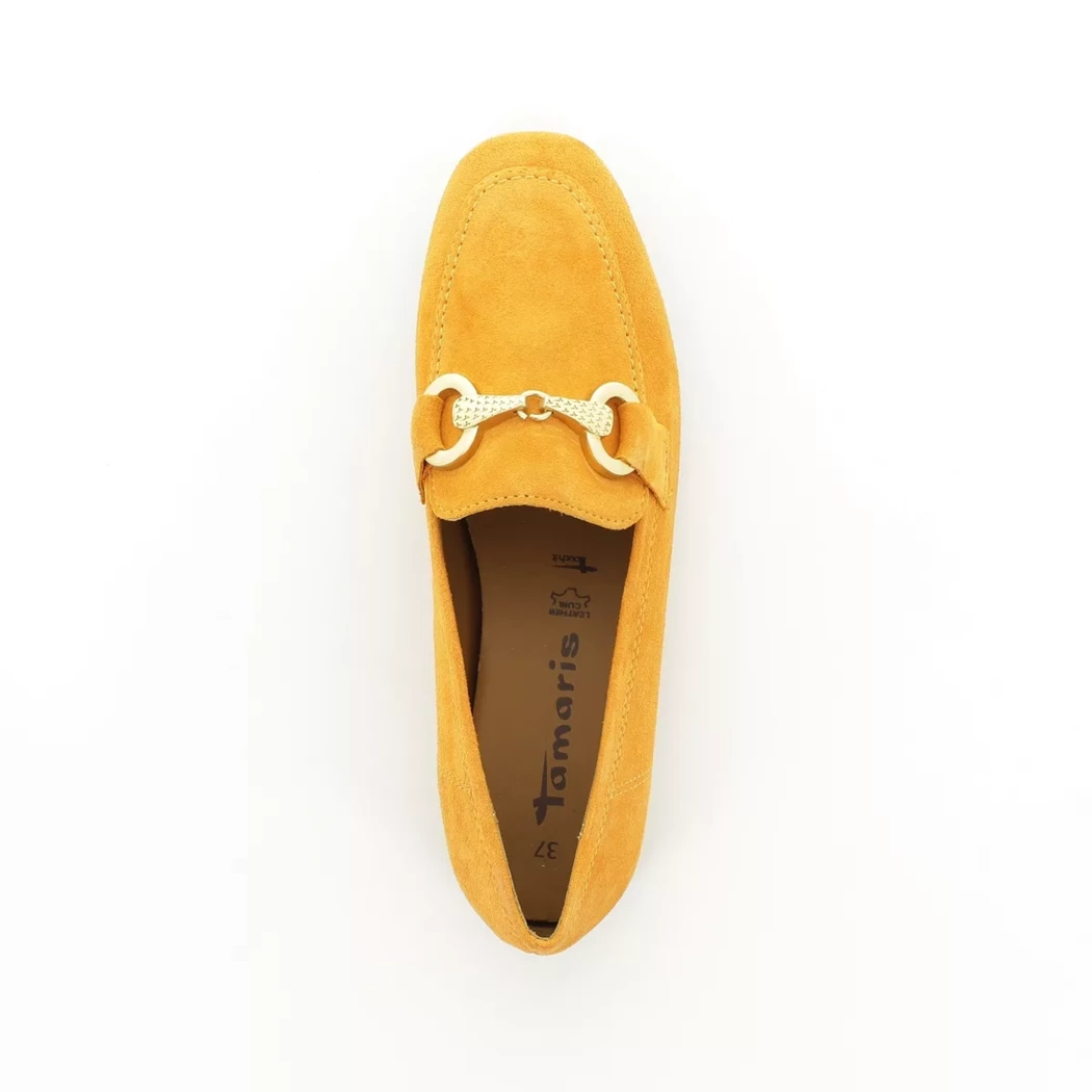 Image (6) de la chaussures Tamaris - Mocassins Orange en Cuir nubuck