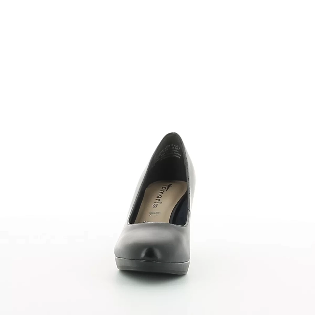Image (5) de la chaussures Tamaris - Escarpins Bleu en Cuir