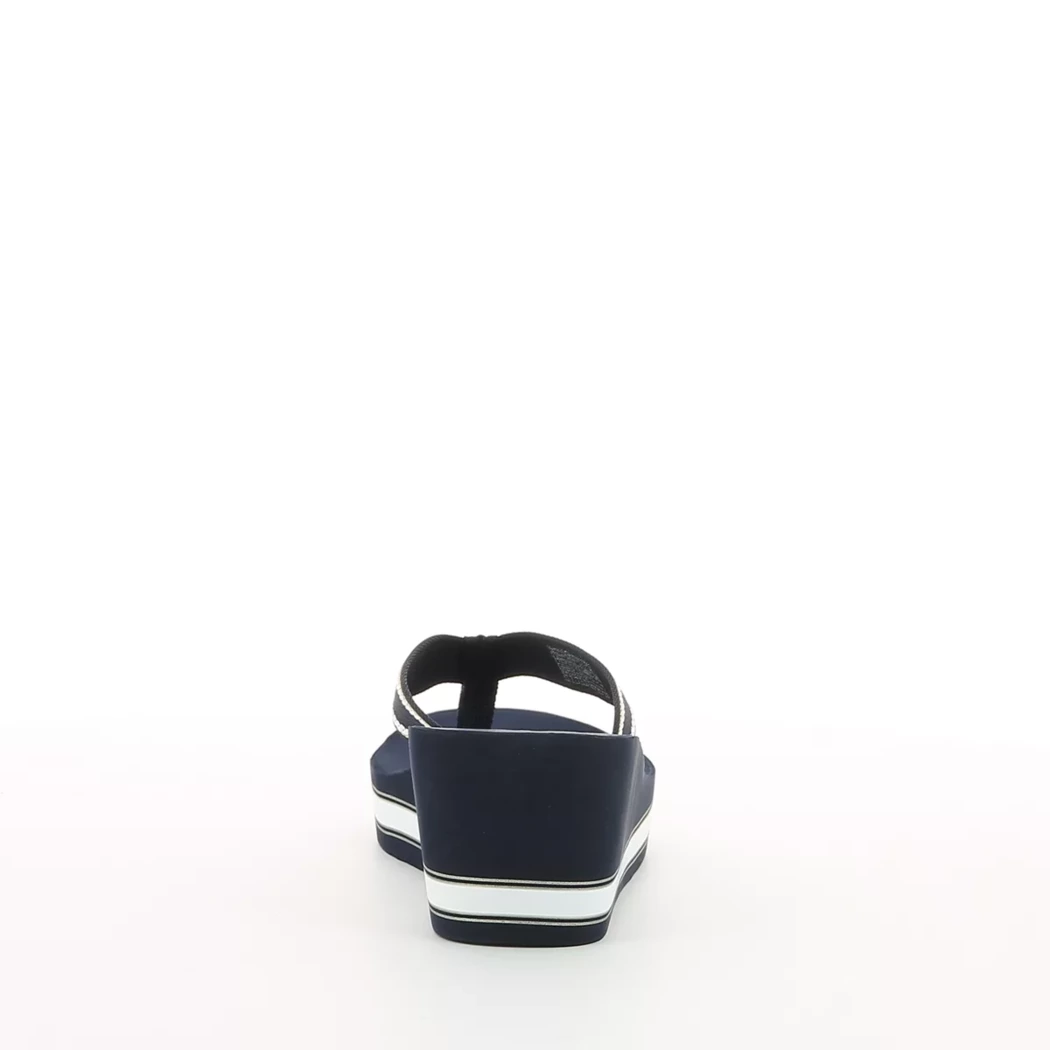 Image (3) de la chaussures Tommy Hilfiger - Tongs et Plage Bleu en Textile