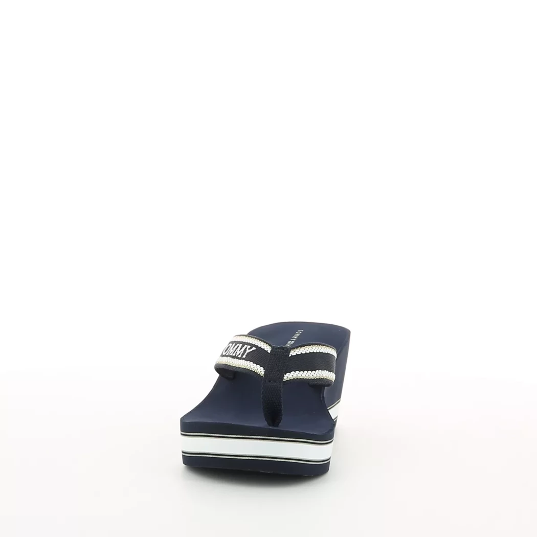 Image (5) de la chaussures Tommy Hilfiger - Tongs et Plage Bleu en Textile