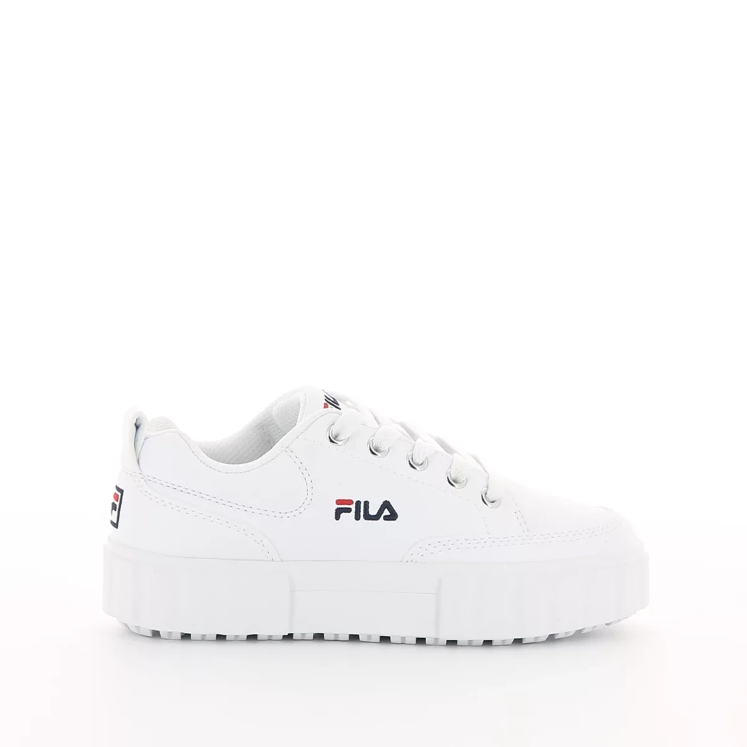 Image (2) de la chaussures Fila - Baskets Blanc en Cuir synthétique