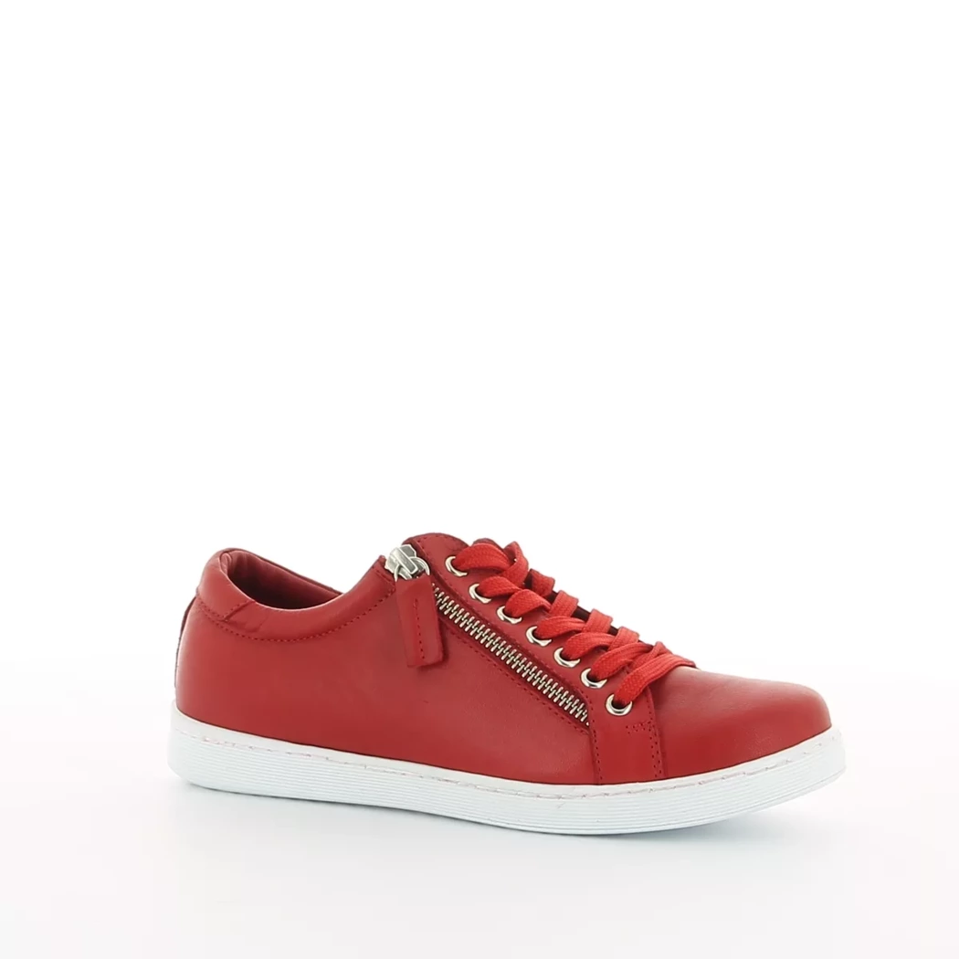 Image (1) de la chaussures Andrea Conti - Baskets Rouge en Cuir