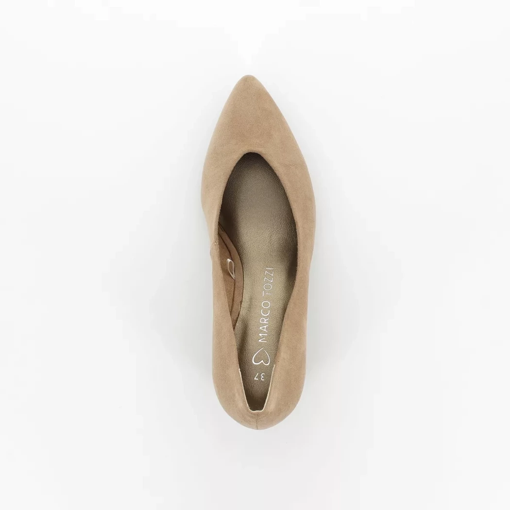 Image (6) de la chaussures Marco Tozzi - Escarpins Beige en Cuir synthétique