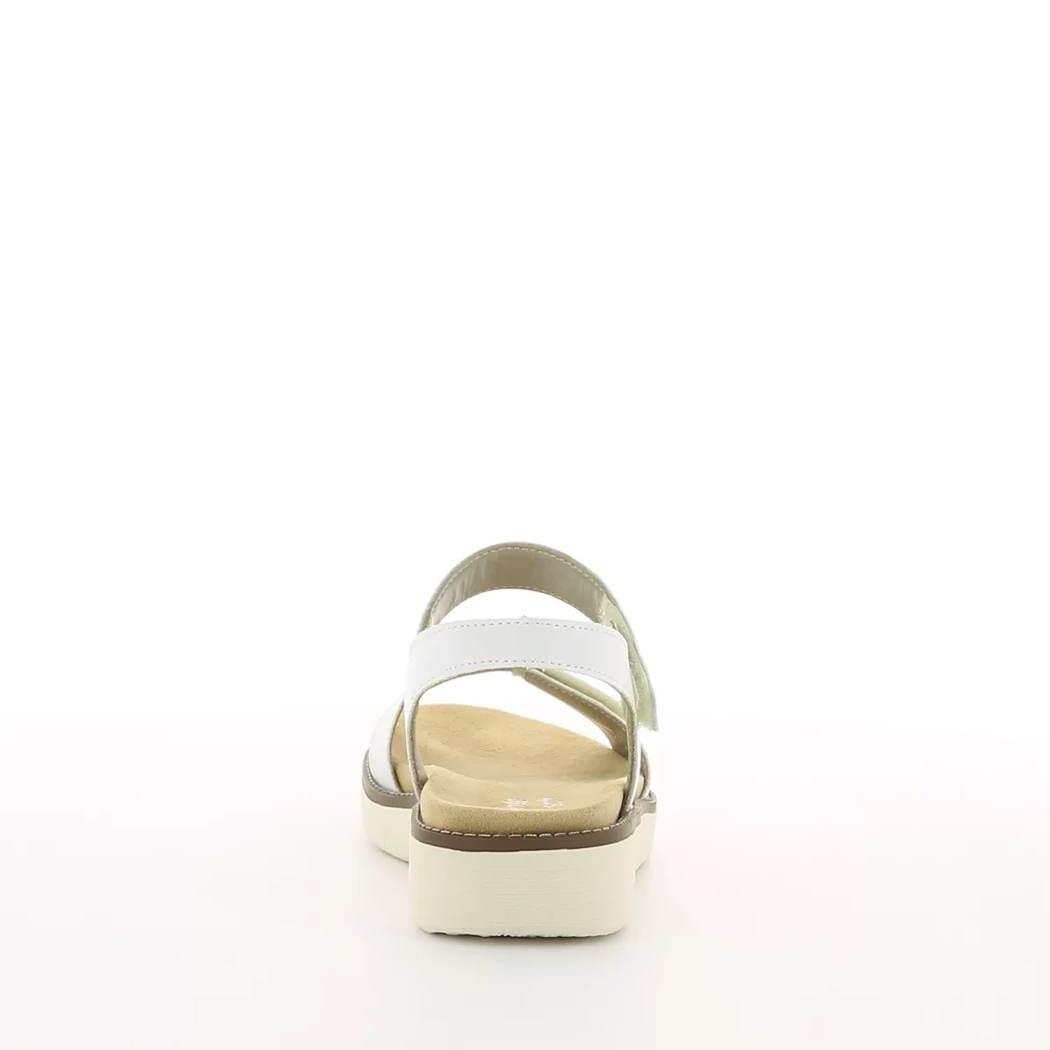 Image (3) de la chaussures Remonte - Sandales et Nu-Pieds Argent en Cuir