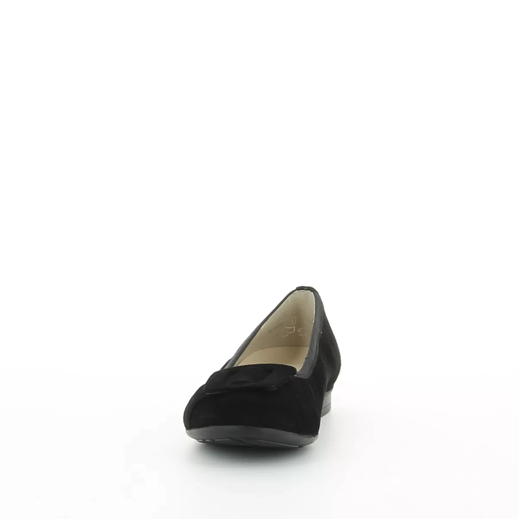 Image (5) de la chaussures Gabor - Ballerines Noir en Cuir nubuck