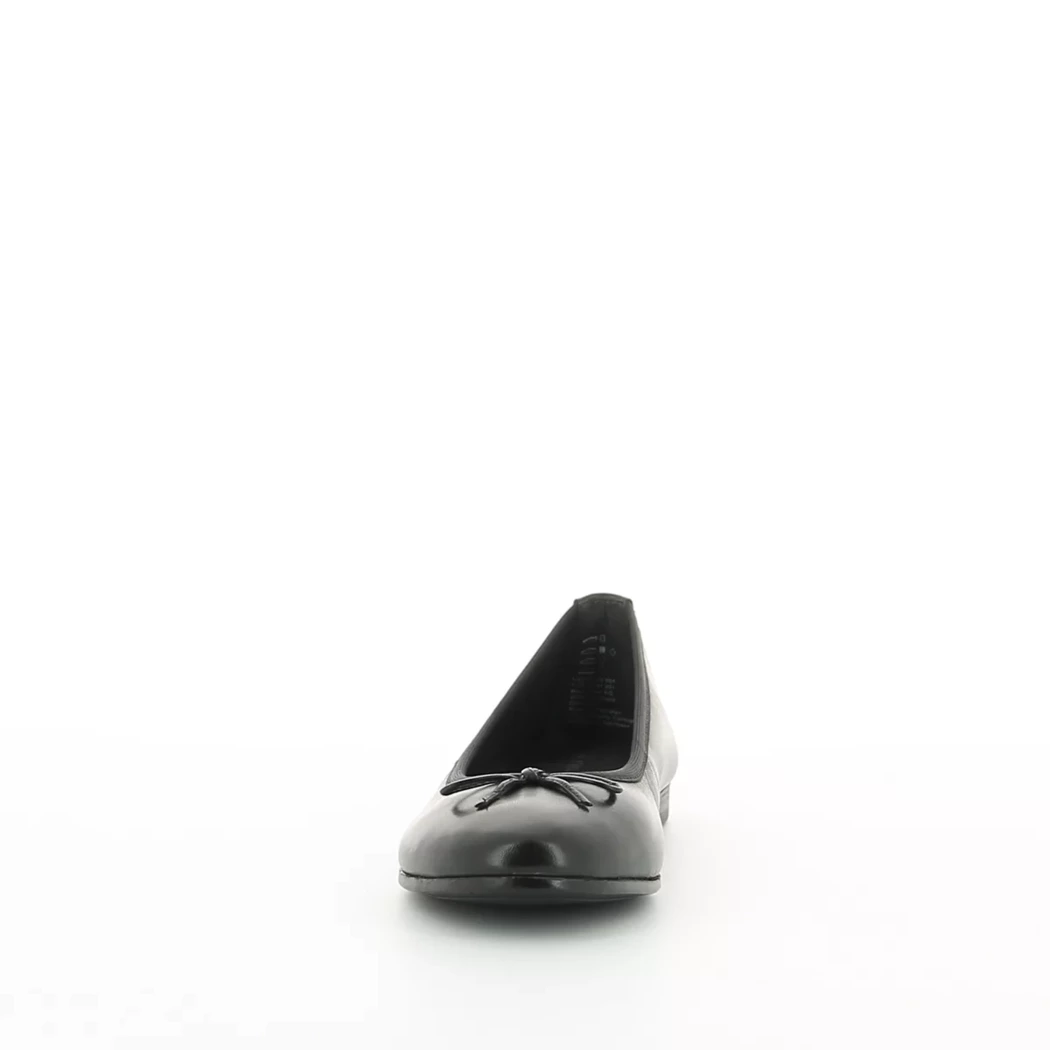 Image (5) de la chaussures Tamaris - Ballerines Noir en Cuir