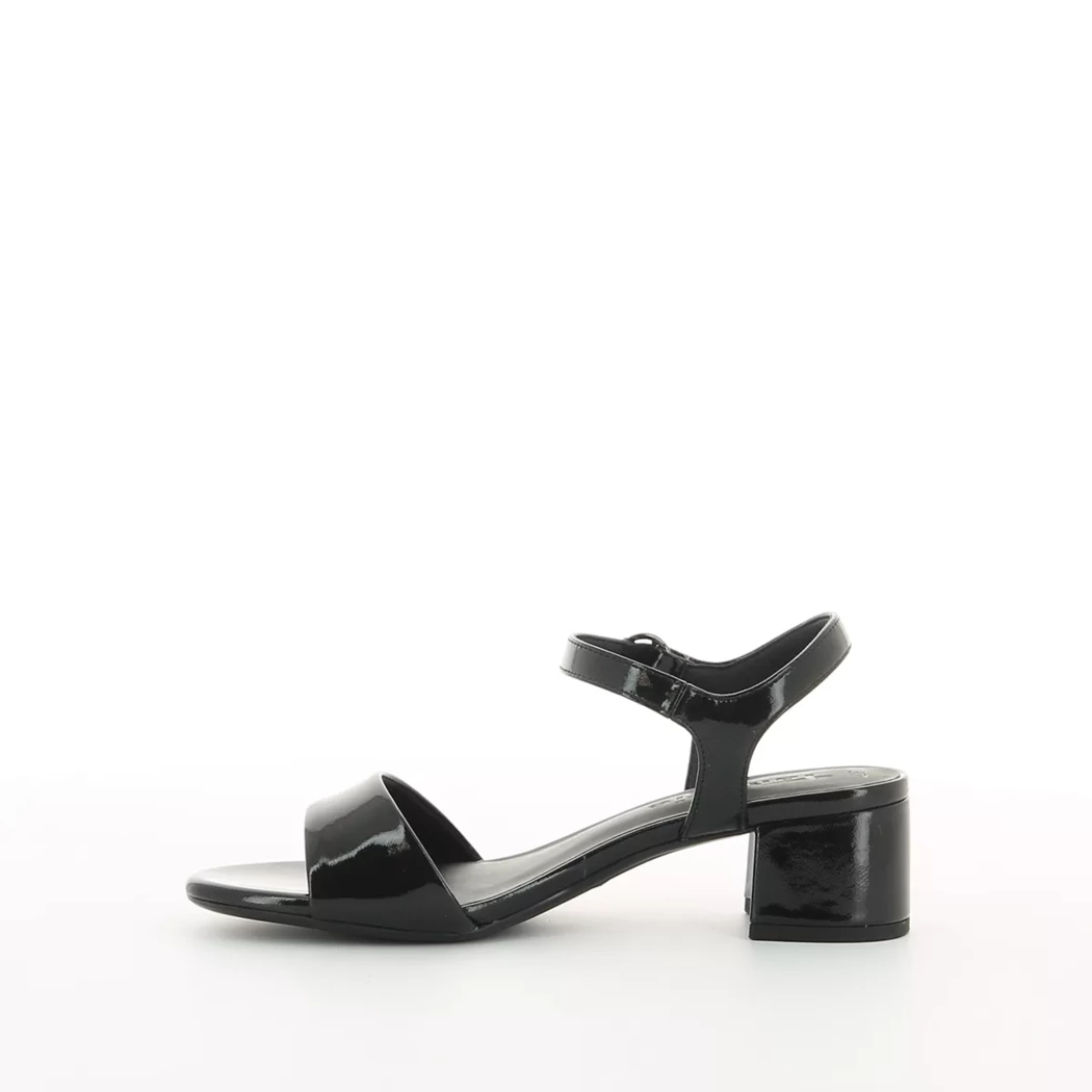 Image (4) de la chaussures Tamaris - Sandales et Nu-Pieds Noir en Cuir synthétique