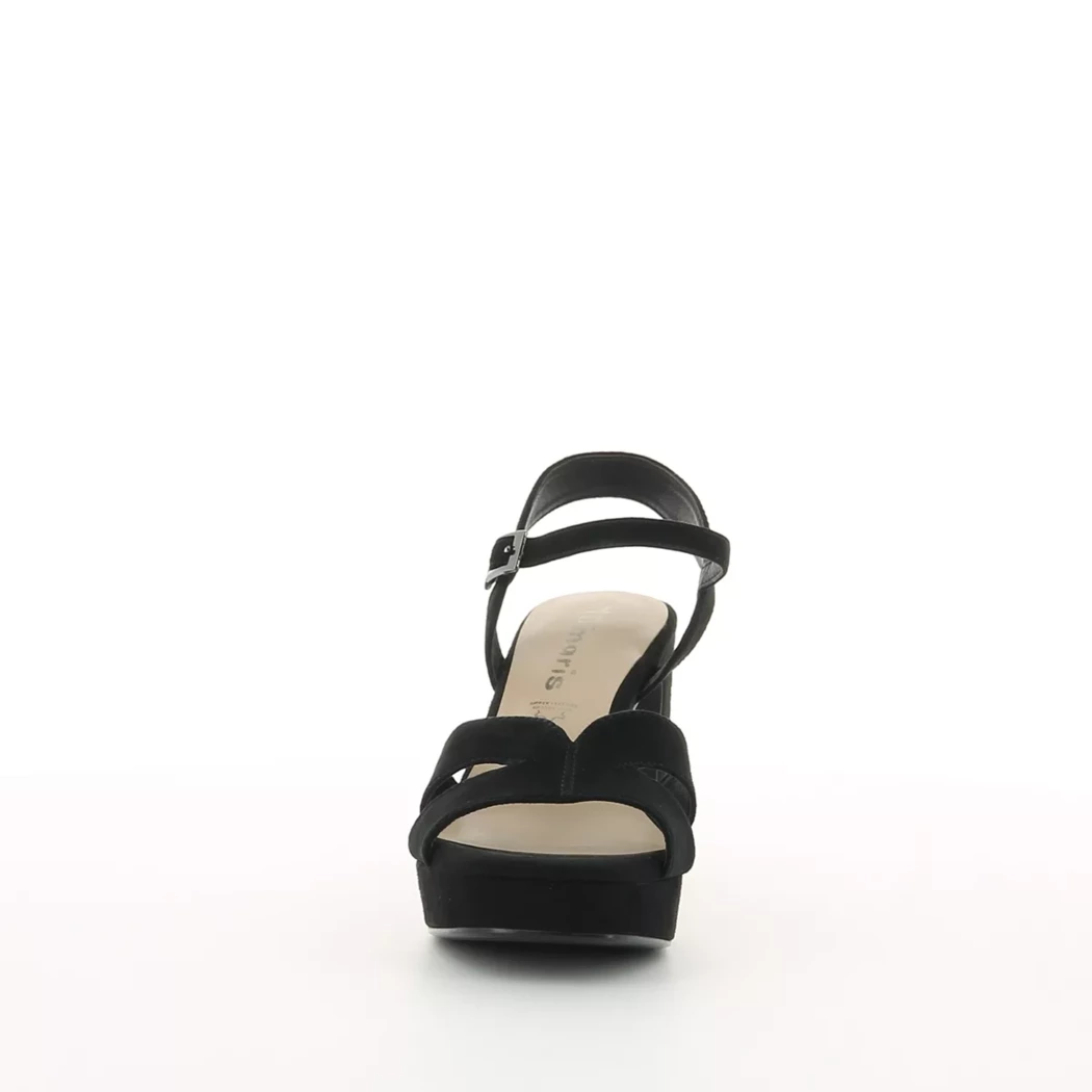 Image (5) de la chaussures Tamaris - Sandales et Nu-Pieds Noir en Cuir nubuck