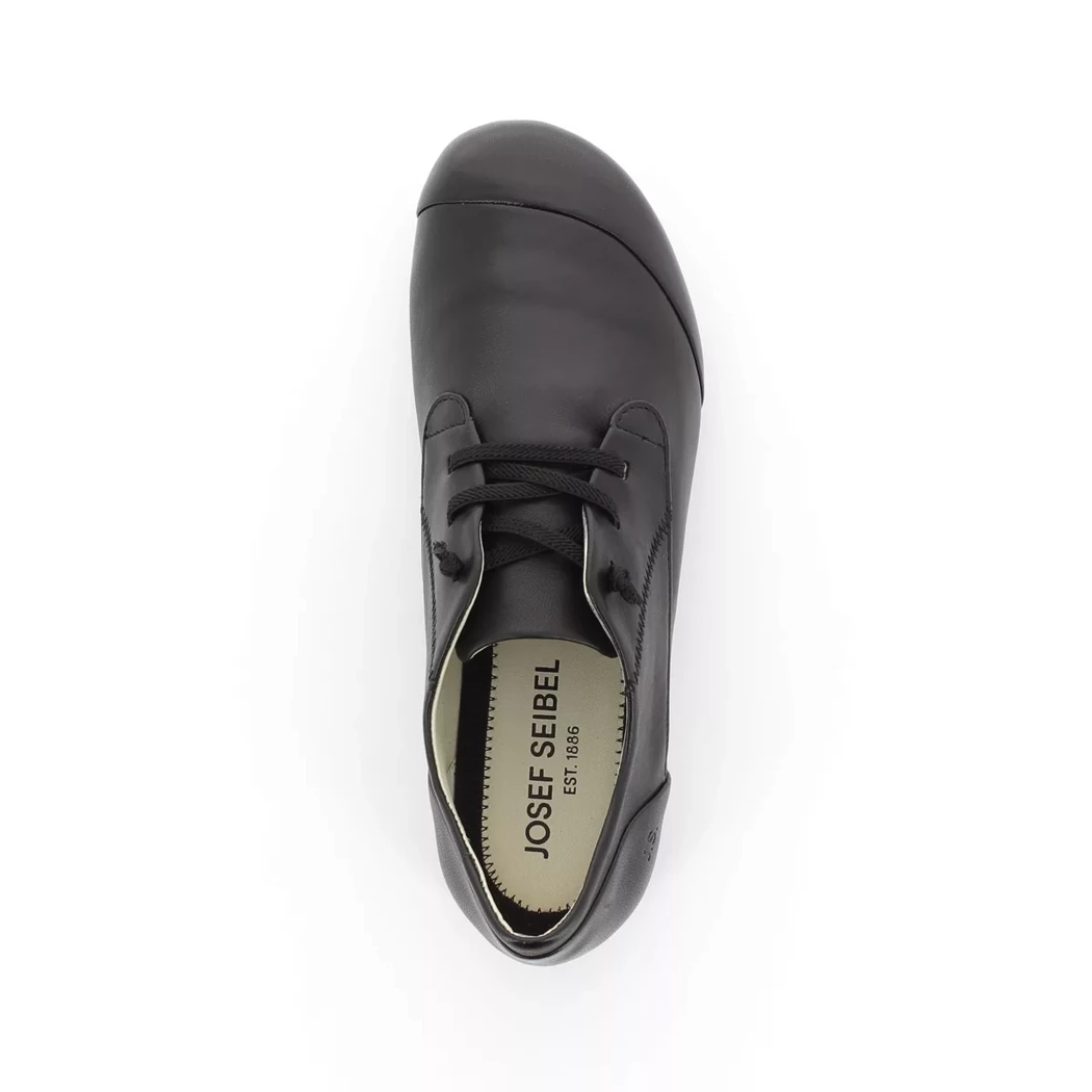 Image (6) de la chaussures Josef Seibel - Chaussures à lacets Noir en Cuir