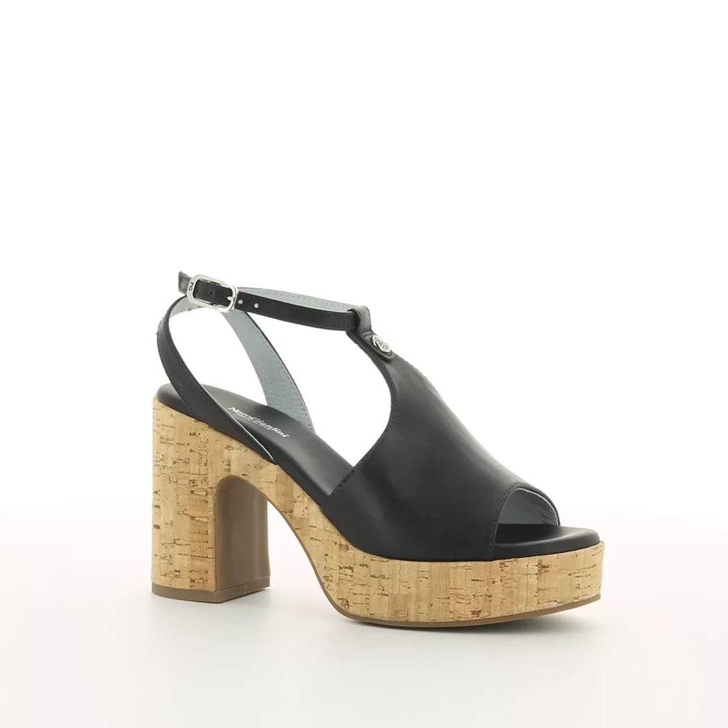 Image (1) de la chaussures Nero Giardini - Sandales et Nu-Pieds Noir en Cuir