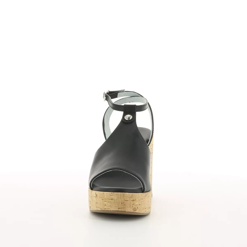 Image (5) de la chaussures Nero Giardini - Sandales et Nu-Pieds Noir en Cuir