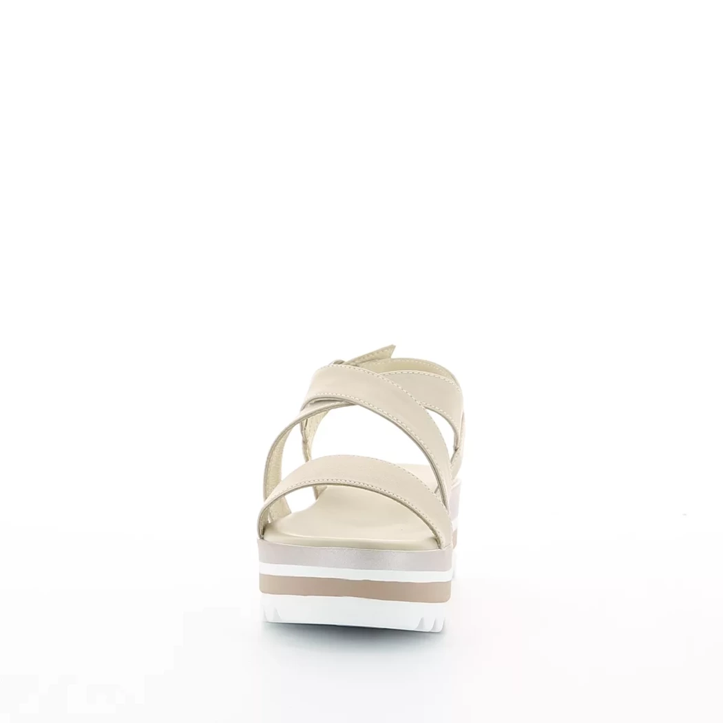 Image (5) de la chaussures Nero Giardini - Sandales et Nu-Pieds Taupe en Cuir