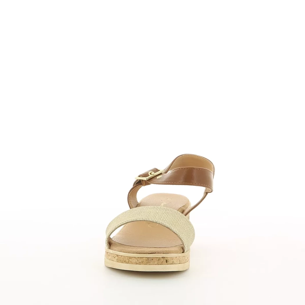 Image (5) de la chaussures Jane Klain - Sandales et Nu-Pieds Or / Bronze / Platine en Cuir synthétique