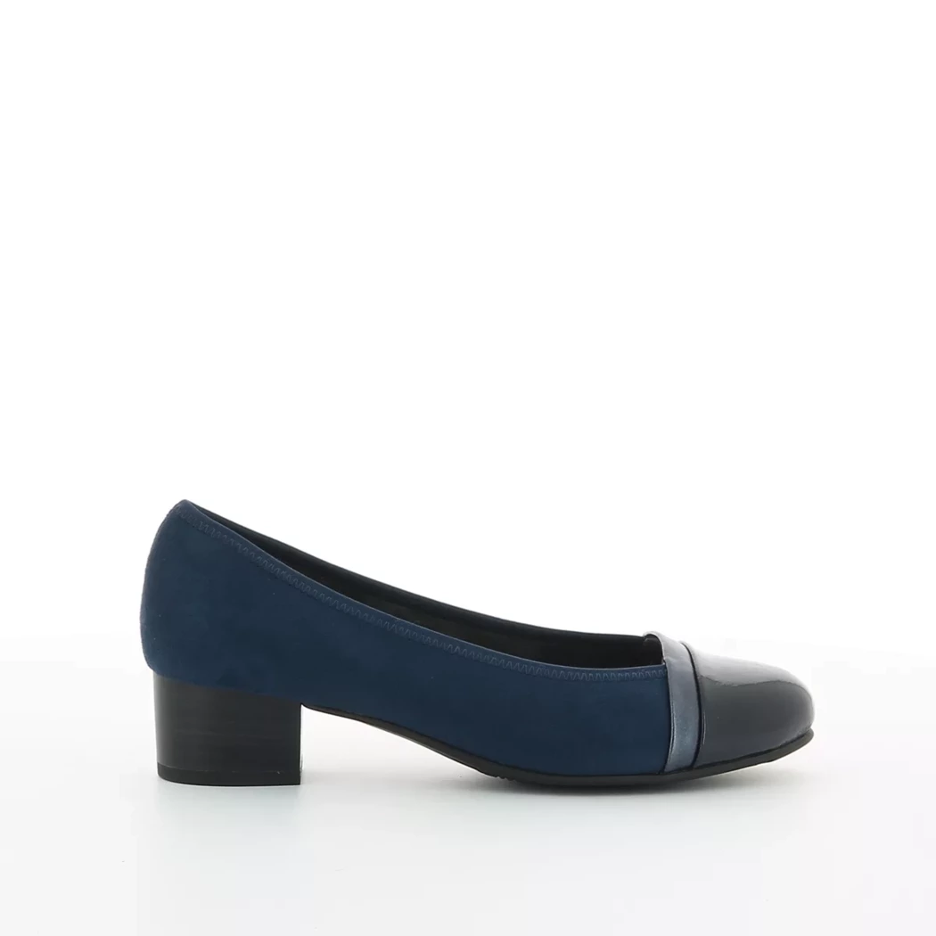 Image (2) de la chaussures Jana - Escarpins Bleu en Multi-Matières