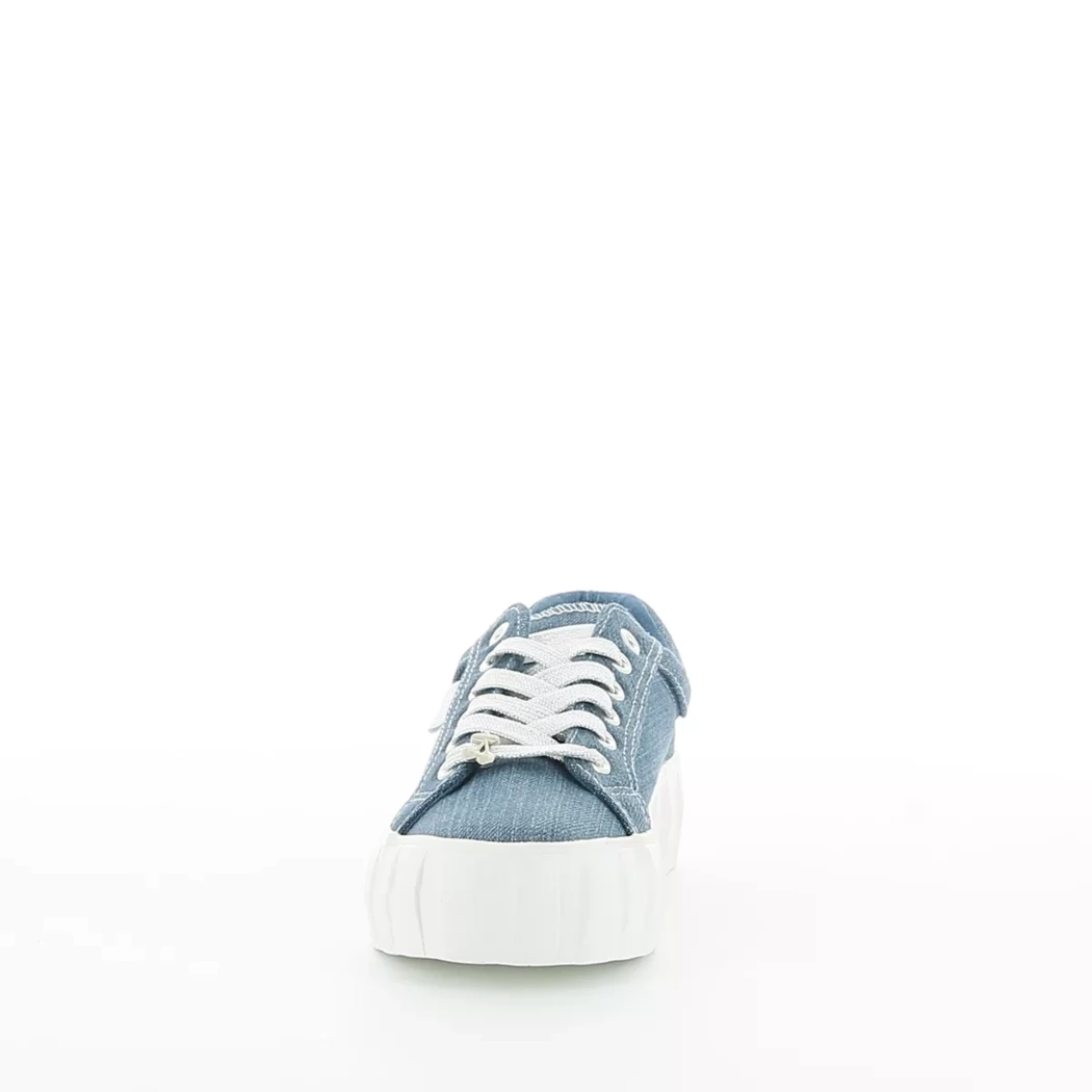 Image (5) de la chaussures Le Temps des Cerises - Baskets Bleu en Textile