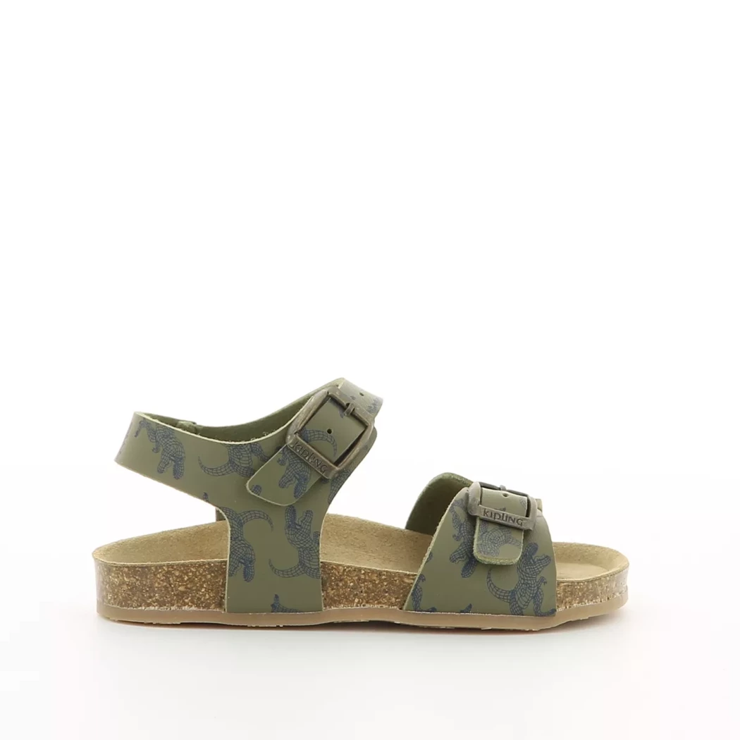 Image (2) de la chaussures Kipling - Sandales et Nu-Pieds Vert en Cuir synthétique