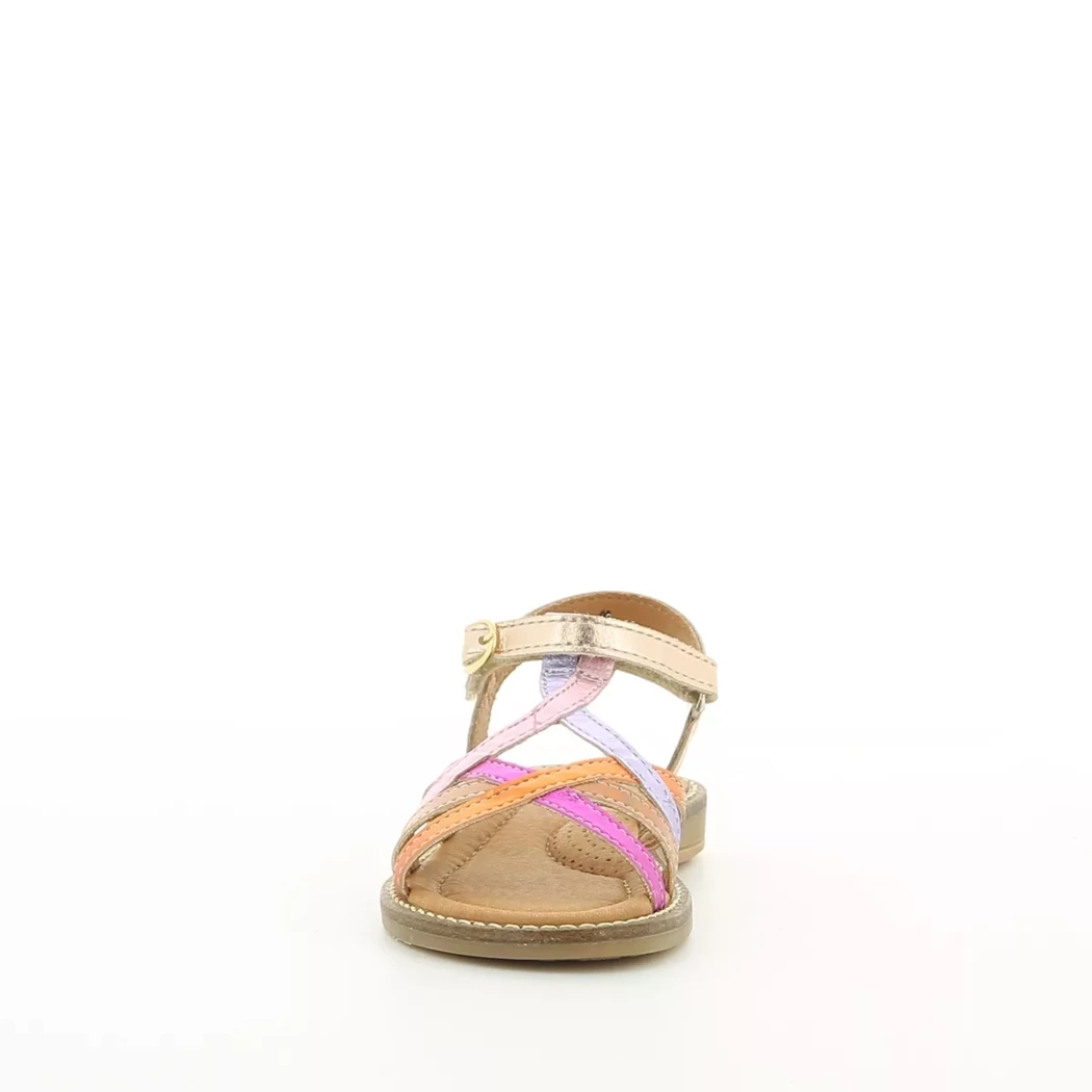 Image (5) de la chaussures Little David - Sandales et Nu-Pieds Rose en Cuir