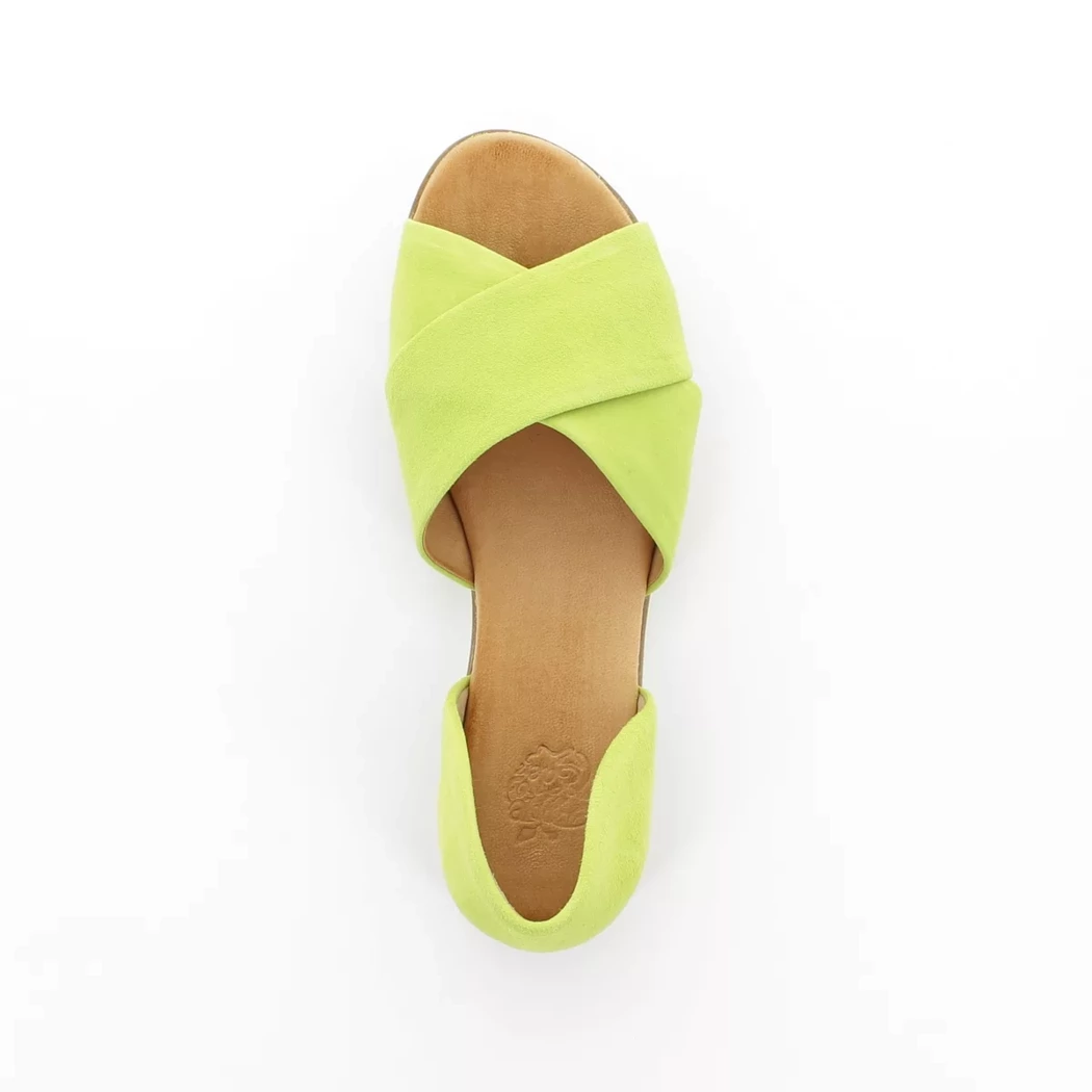 Image (6) de la chaussures Apple of Eden - Sandales et Nu-Pieds Vert en Cuir nubuck