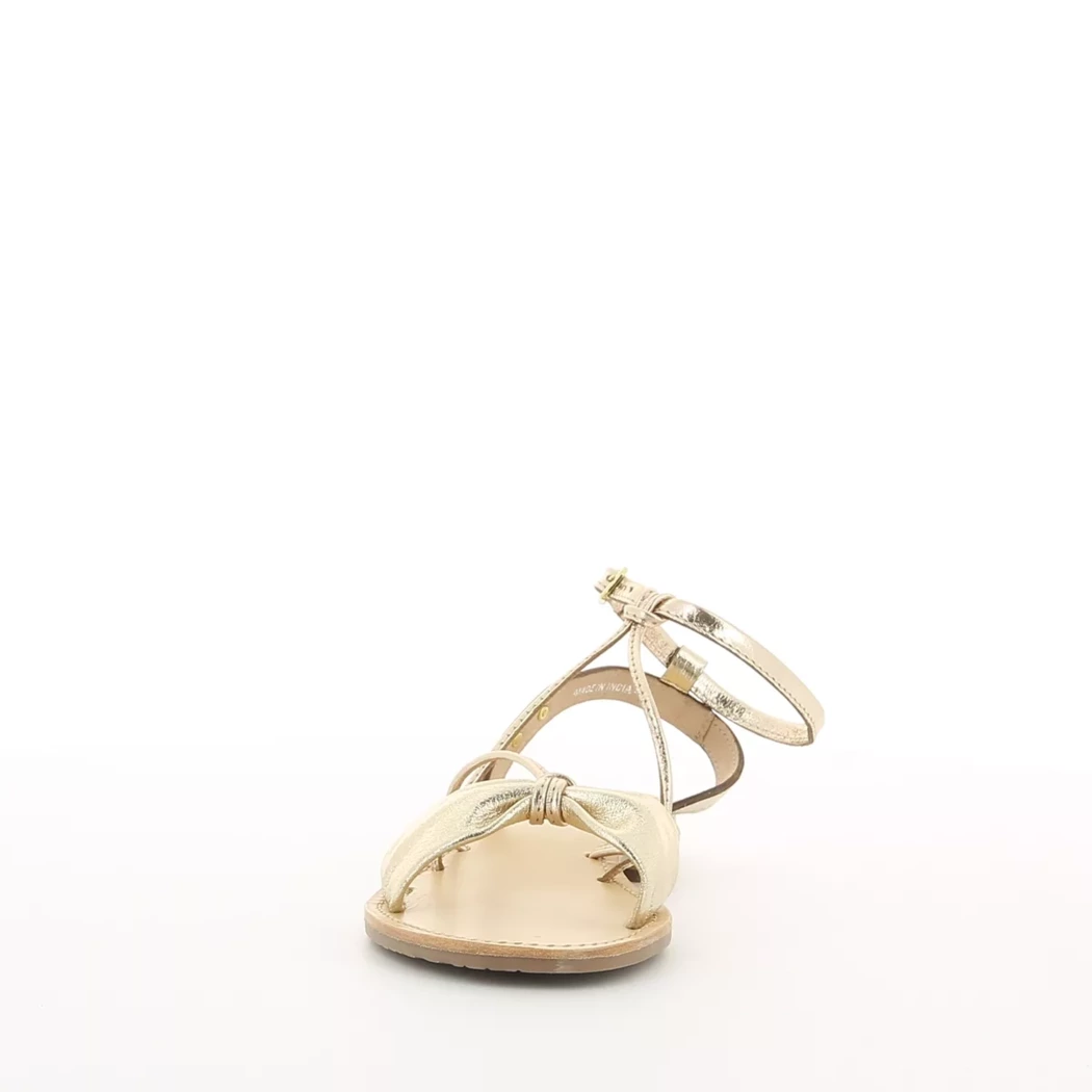 Image (5) de la chaussures Les Tropeziennes - Sandales et Nu-Pieds Or / Bronze / Platine en Cuir