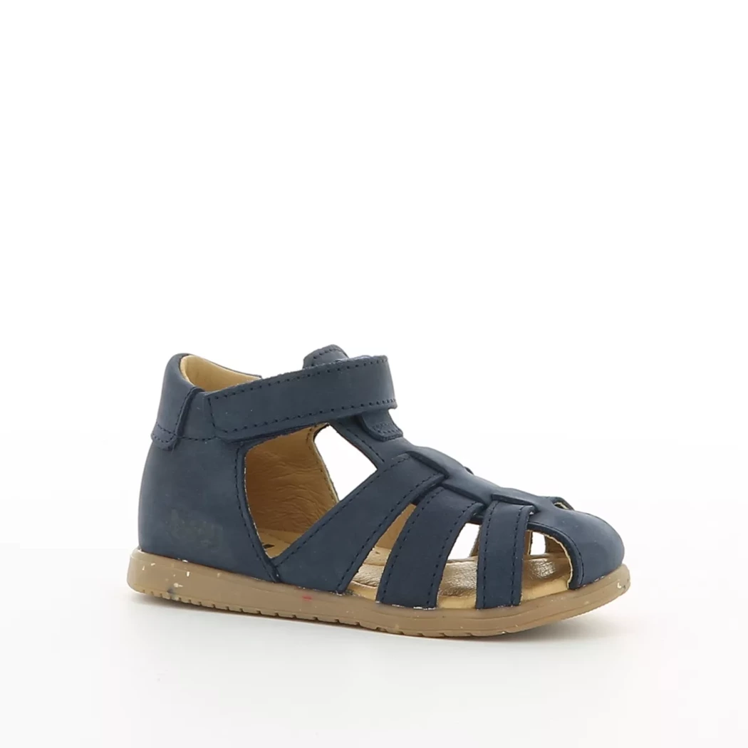 Image (1) de la chaussures Bopy - Sandales et Nu-Pieds Bleu en Cuir nubuck