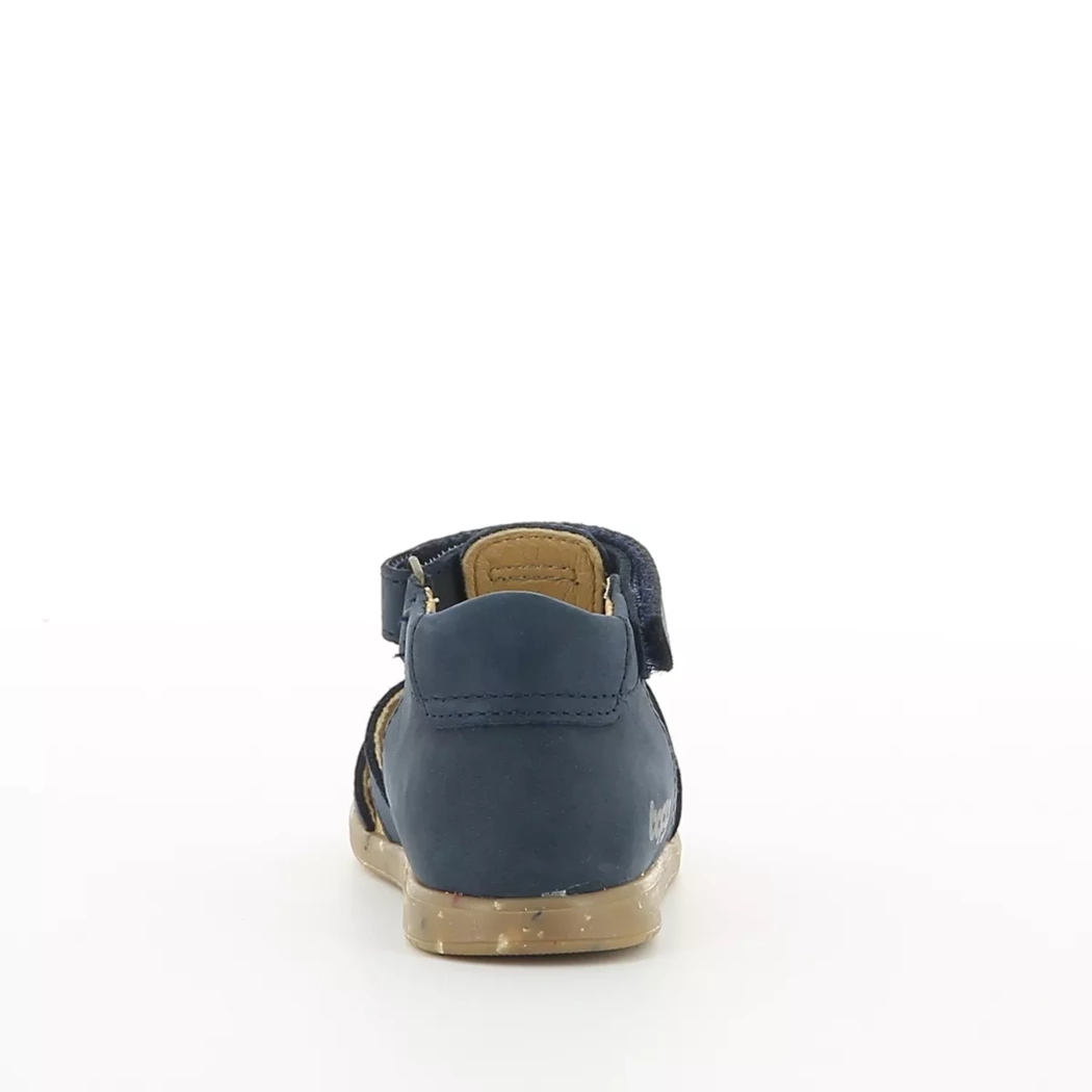 Image (3) de la chaussures Bopy - Sandales et Nu-Pieds Bleu en Cuir nubuck