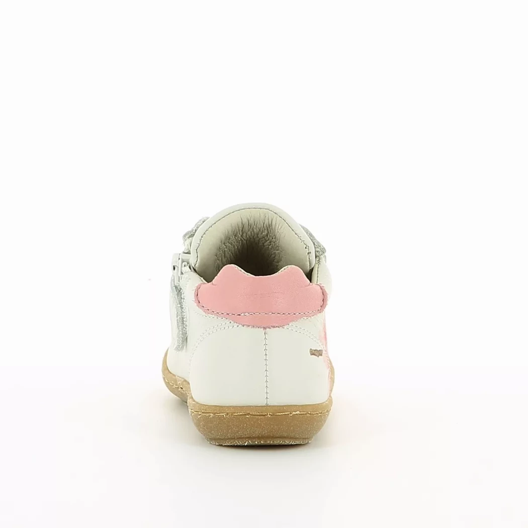 Image (3) de la chaussures Norvik - Bottines Blanc en Cuir