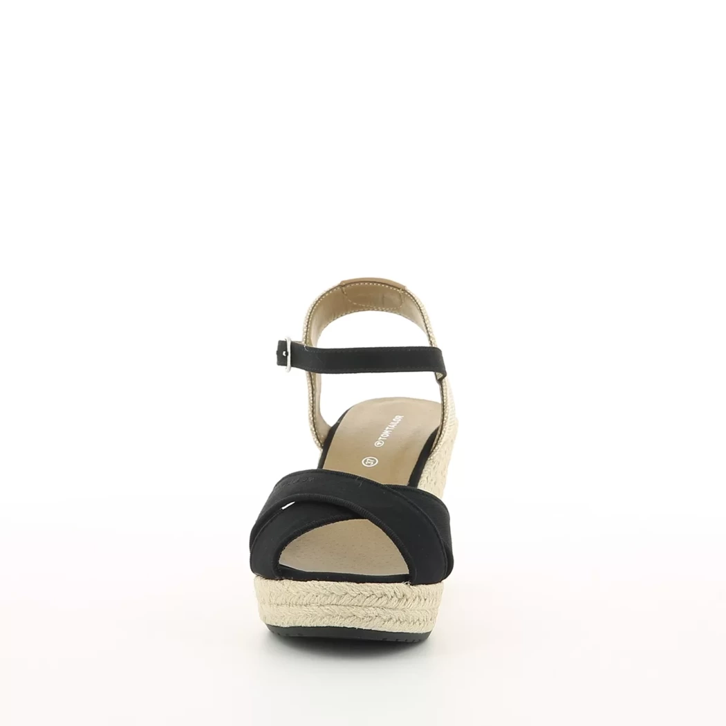 Image (5) de la chaussures Tom Tailor - Sandales et Nu-Pieds Noir en Textile