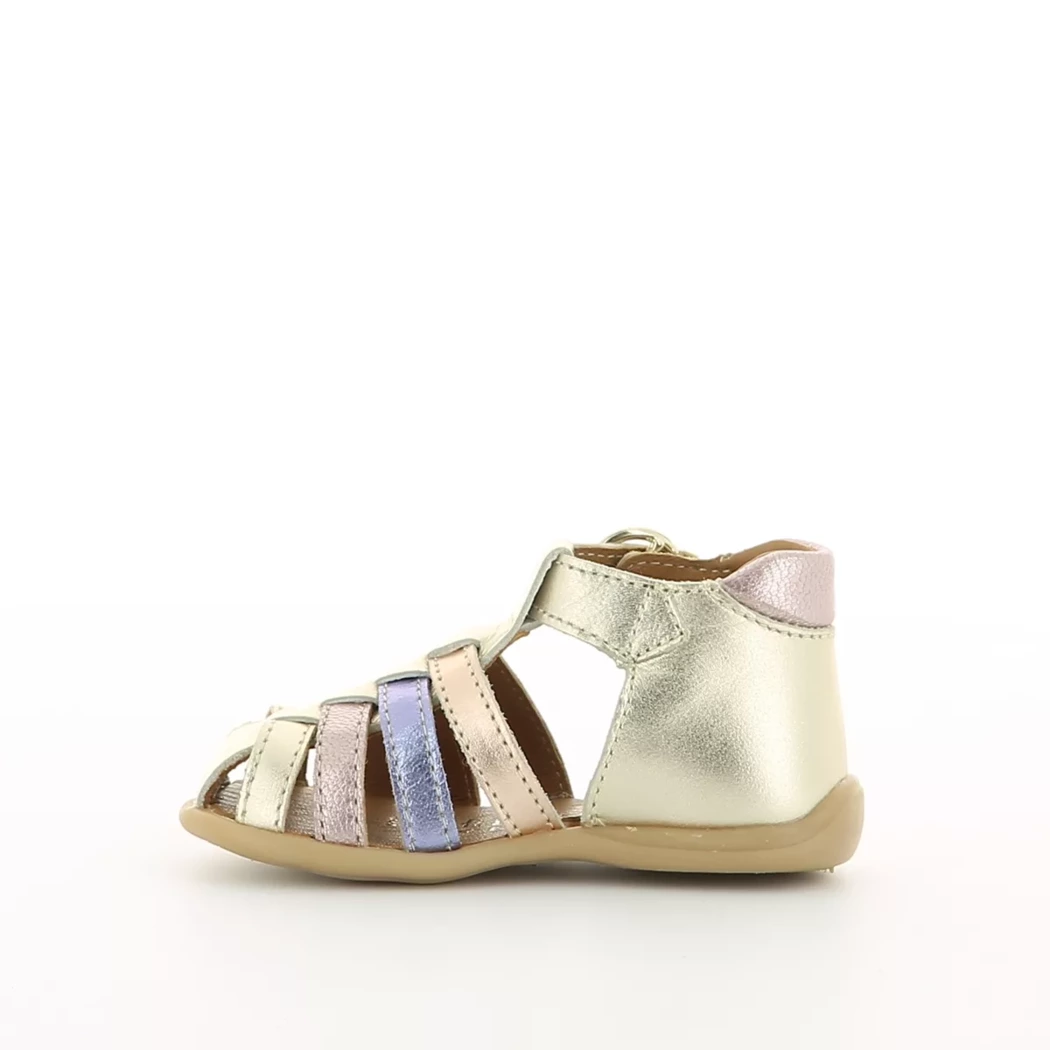 Image (4) de la chaussures Bellamy - Sandales et Nu-Pieds Or / Bronze / Platine en Cuir