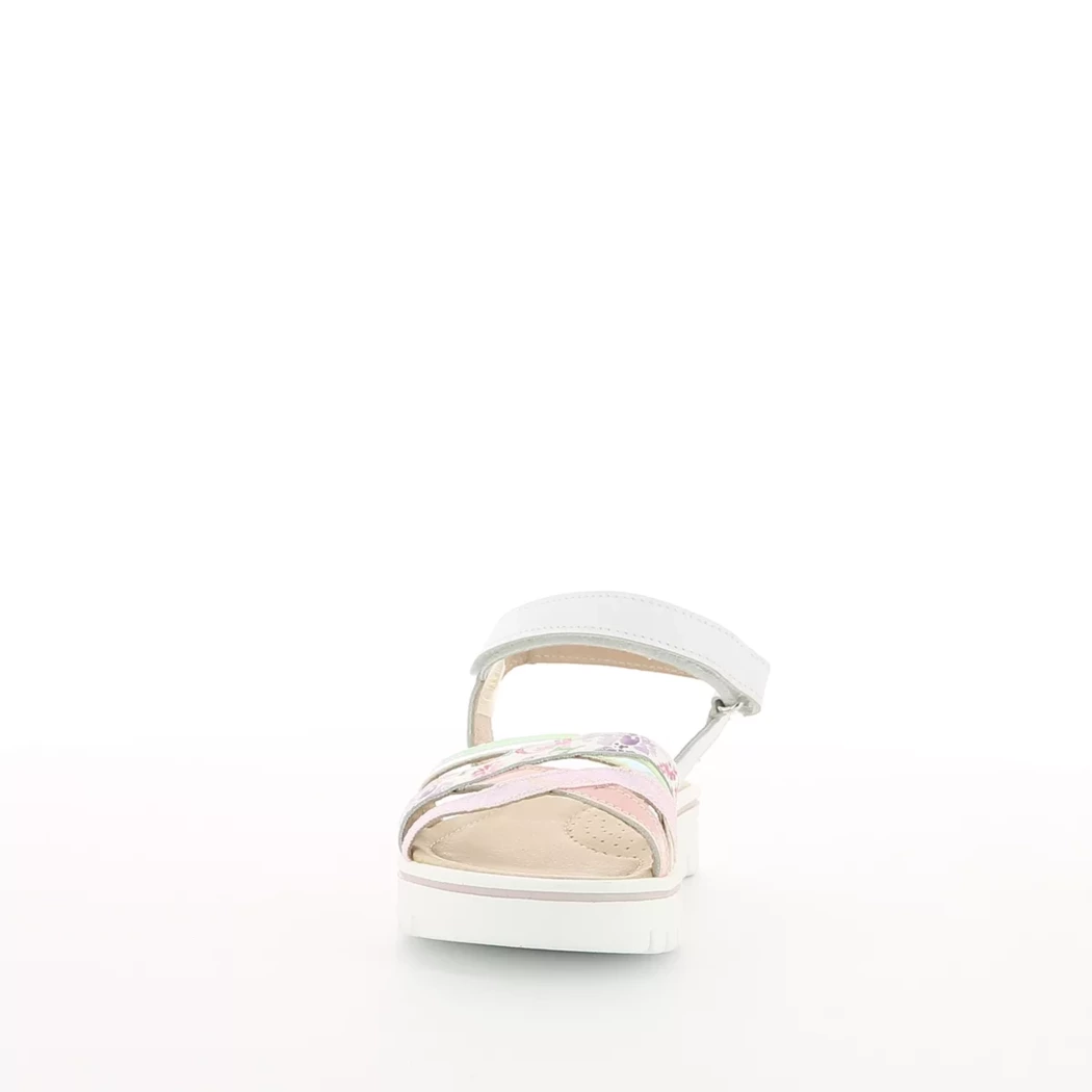 Image (5) de la chaussures Pretty Shoes - Sandales et Nu-Pieds Blanc en Cuir