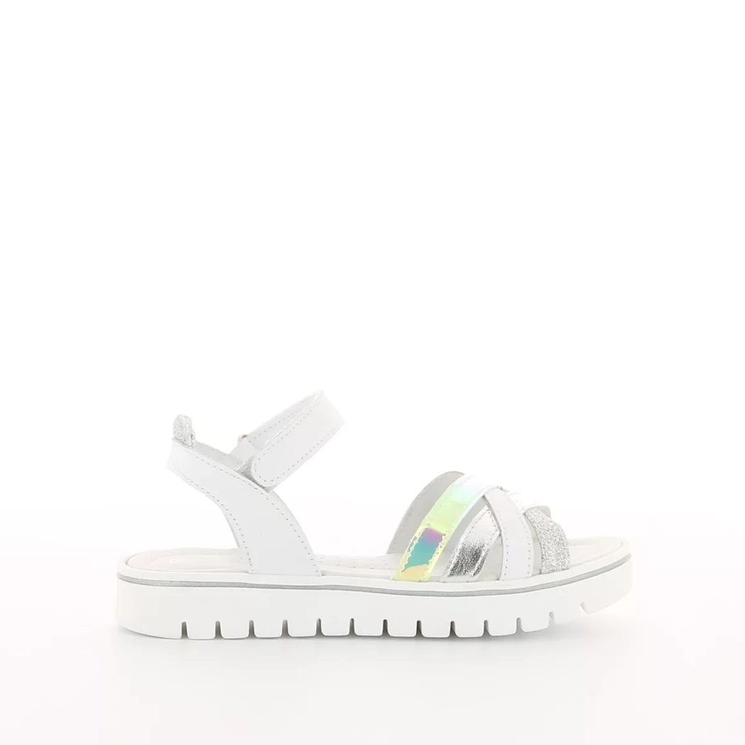 Image (2) de la chaussures Pretty Shoes - Sandales et Nu-Pieds Blanc en Cuir