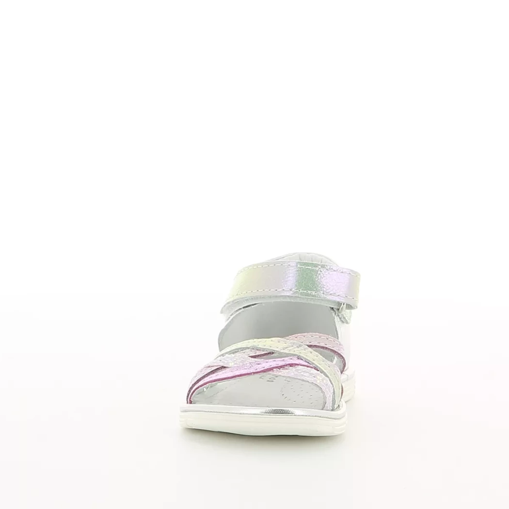 Image (5) de la chaussures Pretty Shoes - Sandales et Nu-Pieds Argent en Cuir