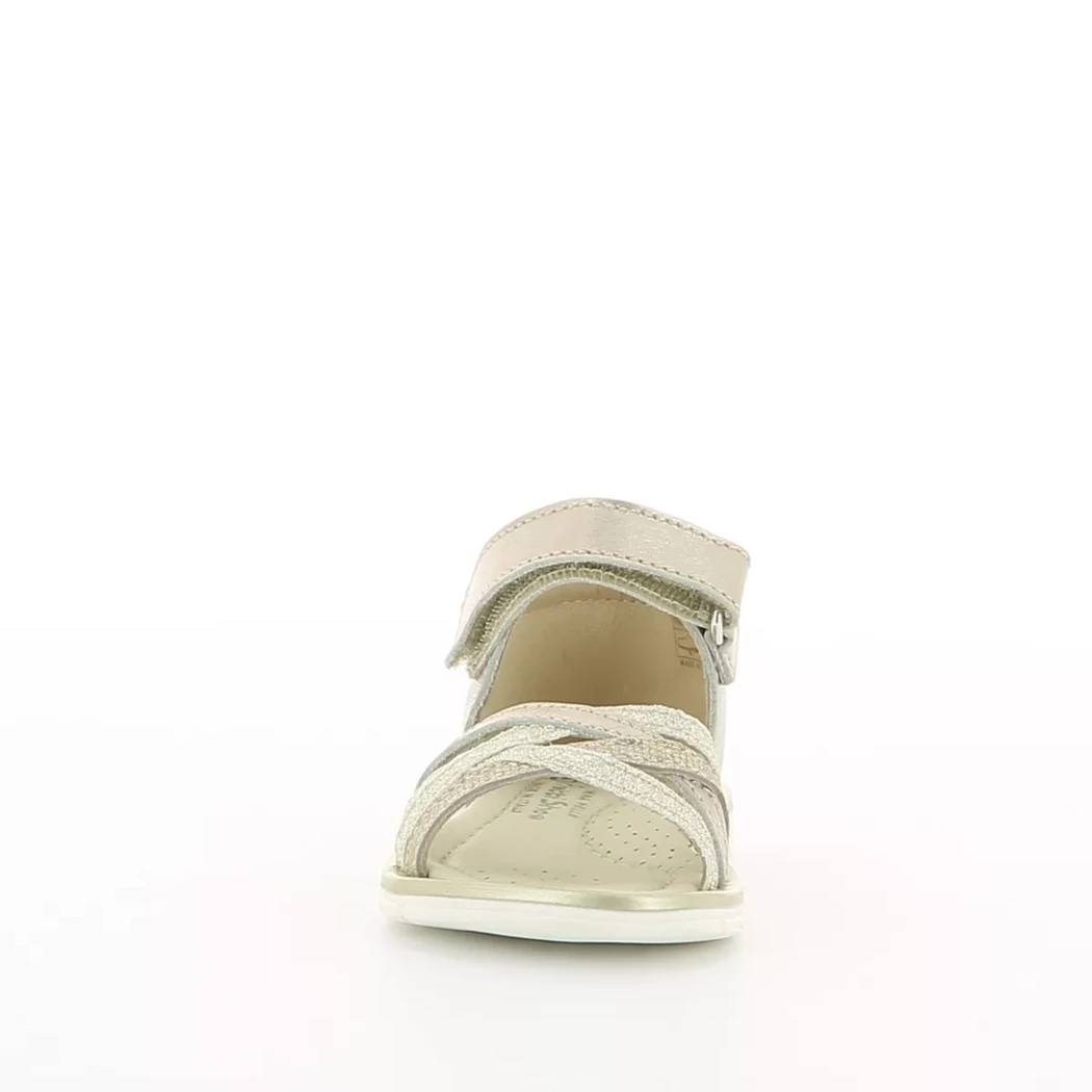 Image (5) de la chaussures Pretty Shoes - Sandales et Nu-Pieds Taupe en Cuir