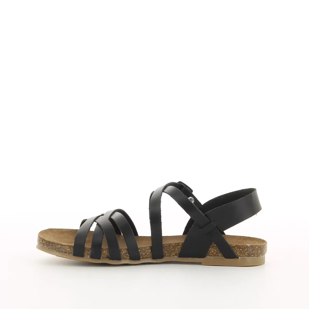 Image (4) de la chaussures Cosmos Comfort - Sandales et Nu-Pieds Noir en Cuir