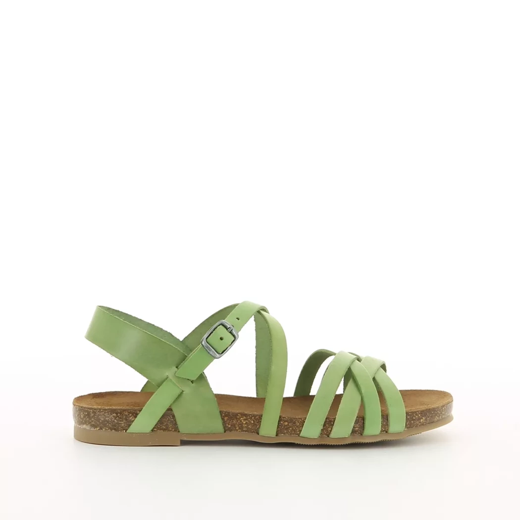 Image (2) de la chaussures Cosmos Comfort - Sandales et Nu-Pieds Vert en Cuir