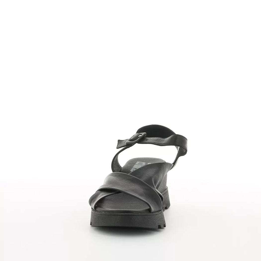 Image (5) de la chaussures Bueno - Sandales et Nu-Pieds Noir en Cuir