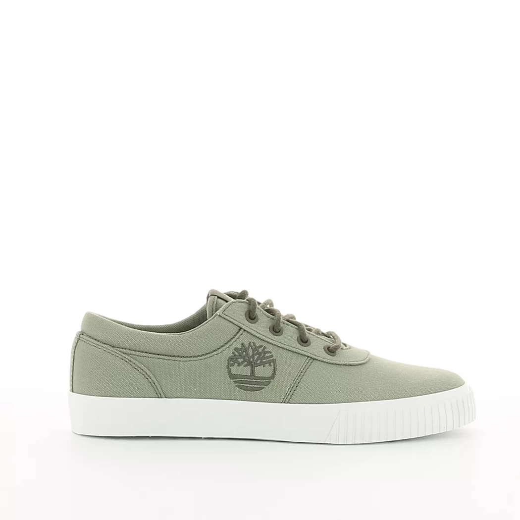 Image (2) de la chaussures Timberland - Baskets Vert en Textile