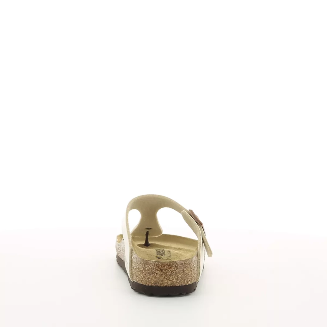 Image (3) de la chaussures Birkenstock - Mules et Sabots Beige en Cuir synthétique